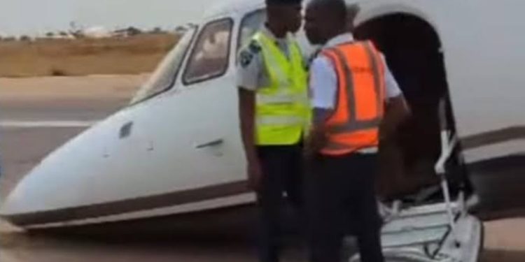 Flybird plane skids off runway in Kano