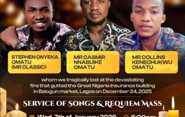 Cleric slams poor response in Lagos fire incident