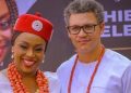 Chimamanda and husband, Ivara