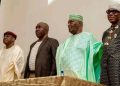 Opposition politicians in a gathering