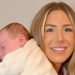 Grace Bell and her baby boy