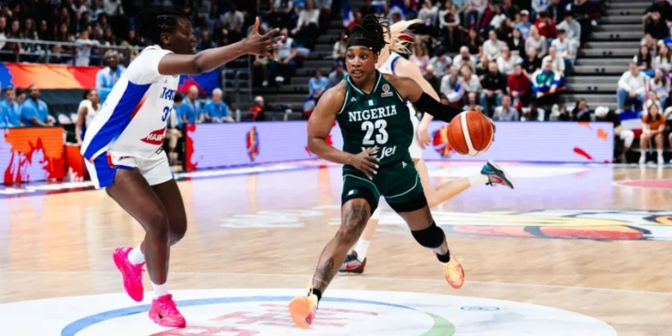 FIBA Women’s Basketball players at the 2026 World Cup Tournament in Villeurbanne.