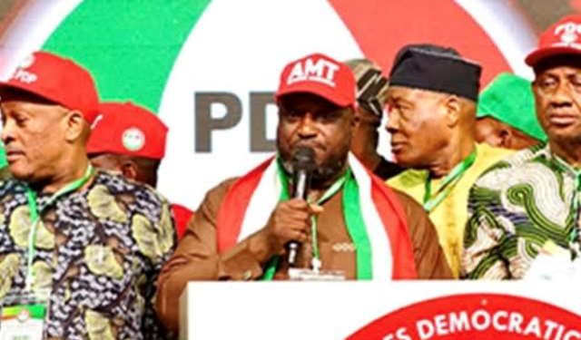 Abdulrahaman Mohammed at PDP Convention