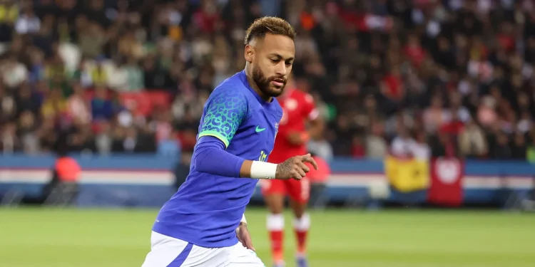 Brazilian football star Neymar Jr.