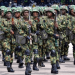 Nigerian Troops on parade