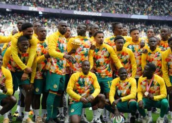 Senegal parades AFCON trophy, defeats Peru