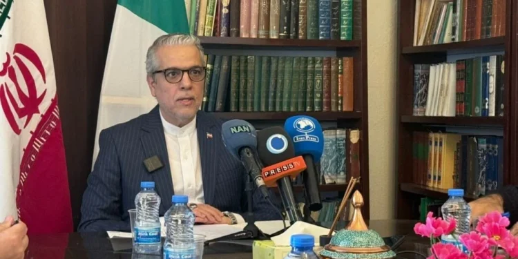 Ambassador of the Islamic Republic of Iran to Nigeria, Gholamreza Ahdavi Raja