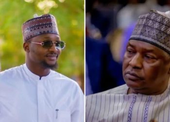 Abdulaziz Malami and his father, Abubakar Malami