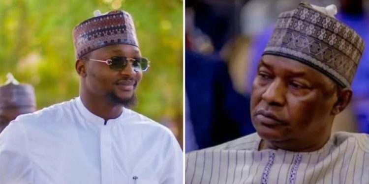 Abdulaziz Malami and his father, Abubakar Malami