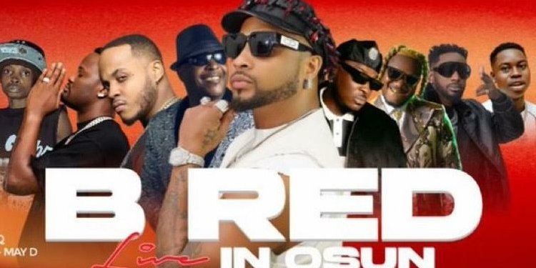 Gov Adeleke announces Friday concert with B-red