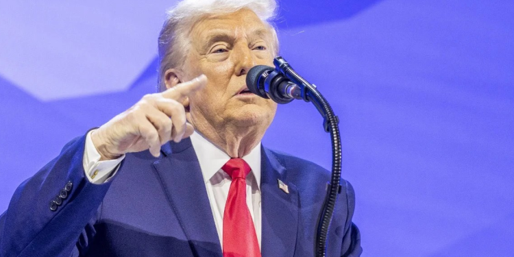 US President Donald Trump