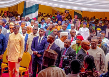 Dignitaries at the Opposition Summit in Ibadan.