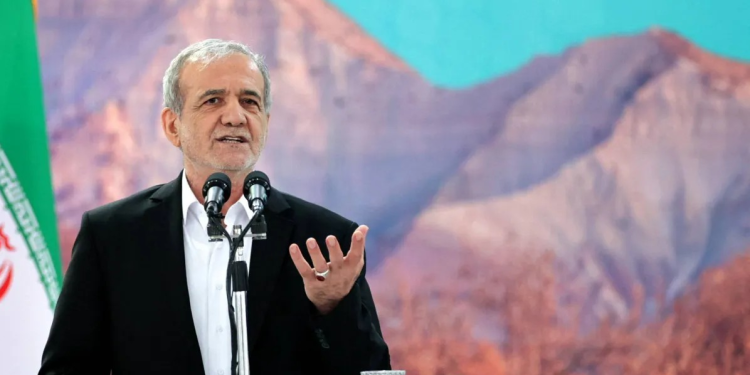 Iranian President Masoud Pezeshkian
