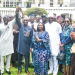 Governor Babajide Sanwo-Olu endorses Deputy Obafemi Hamzat at the Lagos State House Marina on Monday