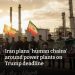 Iranians plan war crimes offence for Trump