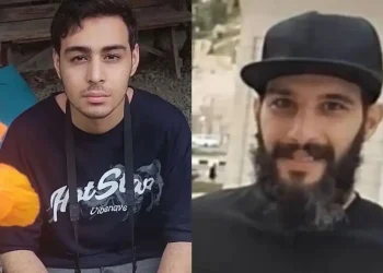 Mohammadamin Biglari,19, and Shahin Vahedparast Kalour