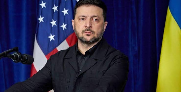 Ukrainian President Volodymyr Zelensky