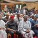 Prof. Jerry Gana, Secretary of ADC, Rauf Aregbesola; National Chairman of ADC, Sen. David Mark; former Vice President Atiku Abubakar and Governor Seyi Makinde of Oyo State during the National Summit of Opposition Political Party Leaders hosted by Governor Makinde in Ibadan