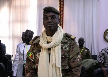 Colonel Sadio Camara, Minister of Defense and Veterans of Mali, is seen at the meeting of Ministers of the Alliance of Sahel States (AES), Ouagadougou, February 15, 2024. Mali’s defence minister died after an attack on his house, his family said on April 26, 2026, as the army fought a second day of battles with jihadist fighters and separatist rebels near the capital Bamako and other cities, putting the Sahel nation’s ruling junta under severe pressure. Defence Minister Sadio Camara, his second wife and two of his grandchildren died after a car bomb attack on his home in the junta stronghold of Kita, outside Bamako, his family and an official said. April 25’s shock synchronised attacks by Tuareg rebels of the Azawad Liberation Front (FLA) coalition and the jihadist Group for the Support of Islam and Muslims (JNIM) targeted several areas in the vast arid country.