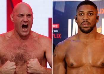 Anthony Joshua and Tyson Fury