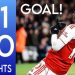 Eze’s strike restores Arsenal’s pride on league table