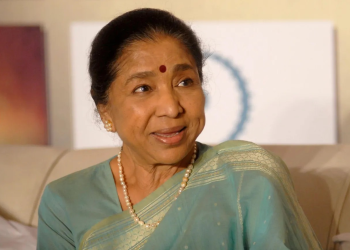 Legendary Indian singer- Asha Bhosle