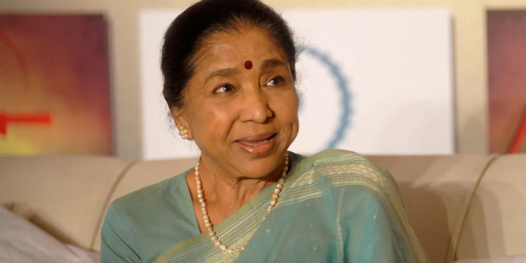 Legendary Indian singer- Asha Bhosle