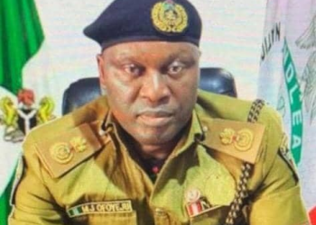 Edo state commander of the NDLEA-Mitchell Ofoyeju
