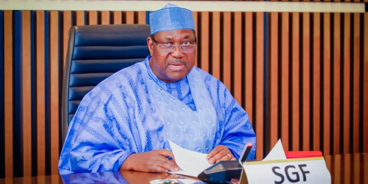 Secretary to the Government of the Federation- George Akume