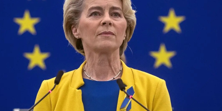 European Commission President Ursula von der Leyen,