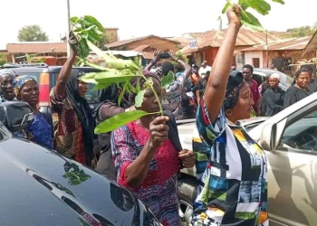 Plateau women protest arrest of youths as bandits.