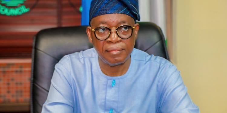 Minister of Marine and Blue Economy-Dr Adegboyega Oyetola