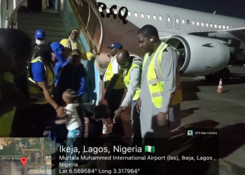 Nigerian returnees from Tripoli