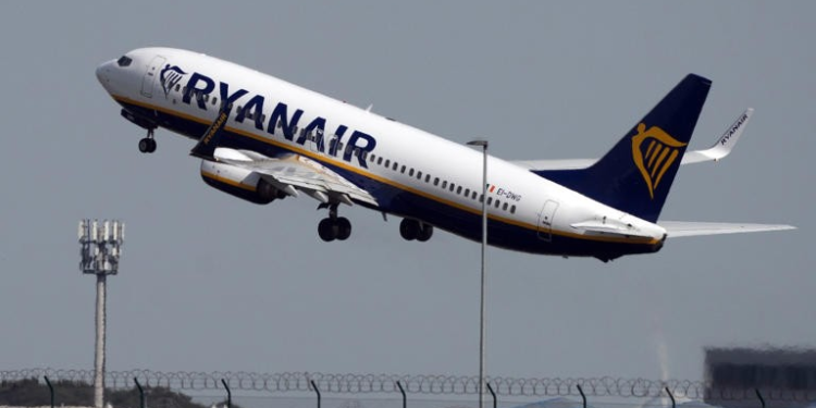 Ryanair flight