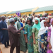 APC members queue as NWC postponed the Kwara governorship primary election to Friday.