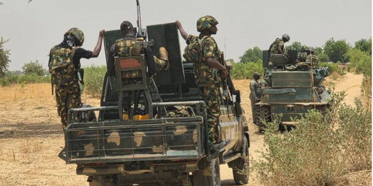 The Nigerian Army troops eliminated two terrorists, rescued four kidnapped victims and foiled pipeline attacks across Taraba, Kogi and Rivers