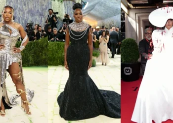 Serena Williams, Venus Williams and Naomi Osaka at Met Gala