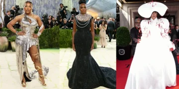 Serena Williams, Venus Williams and Naomi Osaka at Met Gala