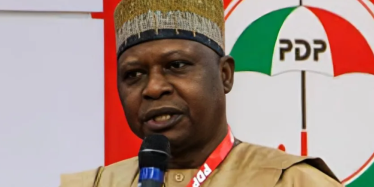 Suspected thugs on Saturday disrupted a gathering of the Kabiru Turaki-led factional Interim, NWC, at the A-Class Event Centre in Abuja