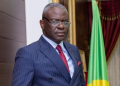 The Prime Minister of Congo, Anatole Makossot at the Annual Meetings of the African Development Bank, AfDB, Group in Brazzaville