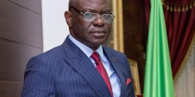 The Prime Minister of Congo, Anatole Makossot at the Annual Meetings of the African Development Bank, AfDB, Group in Brazzaville