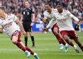 Arsenal survives West Ham scare with lone goal