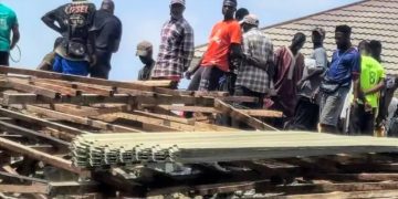Building collapse site at Durumi 3, Abuja on Saturday