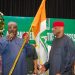 Atiku Abubakar wins ADC presidential ticket, gets symbolic party flag.