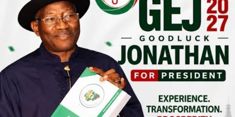 Posters, Online posts about Jonathan’s candidature are causing ripples in the polity.