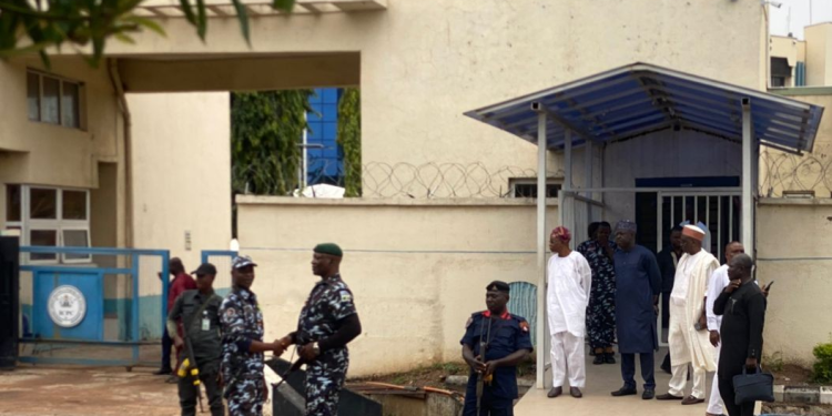 Leaders of the ADC were allegedly denied access to Nasir El-Rufai, who is currently in the custody of the ICPC,