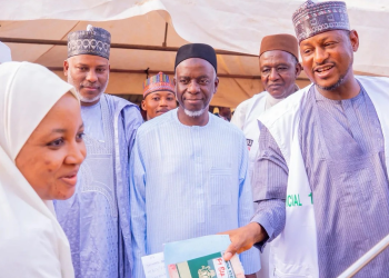 Katsina Governor giving out Hajj slot