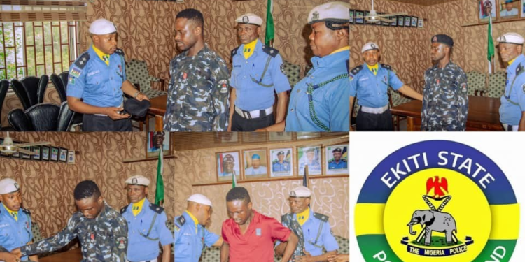 Ekiti State Police Command has dismissed Sergeant Osayingbemi Temitope