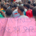 Students on protest