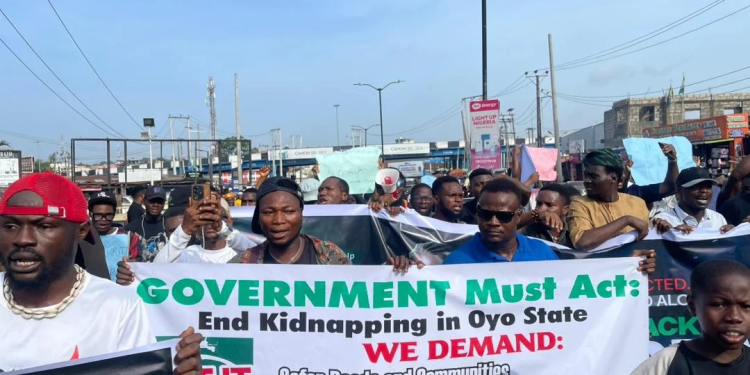 Take-It-Back Movement protests insecurity in Oyo